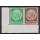 ALEMANIA 1934 ESTAMPILLAS SE-TENANT ZUSAMMENDRUCKE NUEVAS CON GOMA DE GRAN CALIDAD MICHEL W60 RARA 15 EUROS